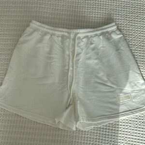 Women's White Casual Shorts